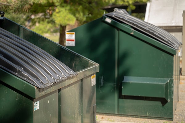 we do offer recycling options for our commercial dumpsters to help minimize environmental impact